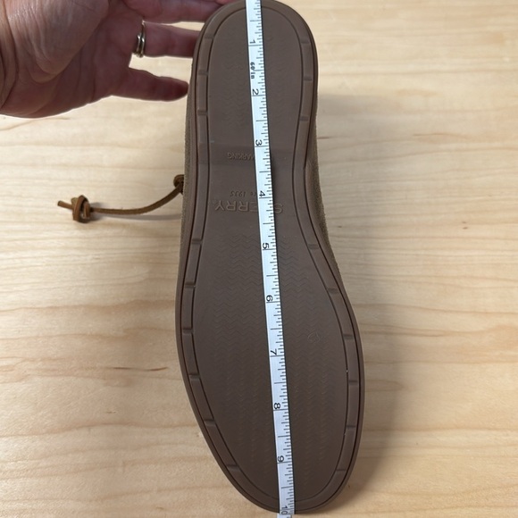 Sperry Top Sider Coil Hook Suede Ankle Boots Taupe Women 7.5 - Picture 9 of 9